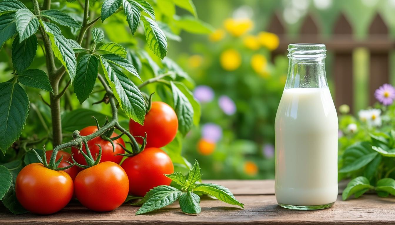 découvrez quand et comment mettre du lait au pied des tomates pour favoriser leur croissance. profitez de conseils pratiques et apprenez les erreurs à éviter pour des tomates en pleine santé.