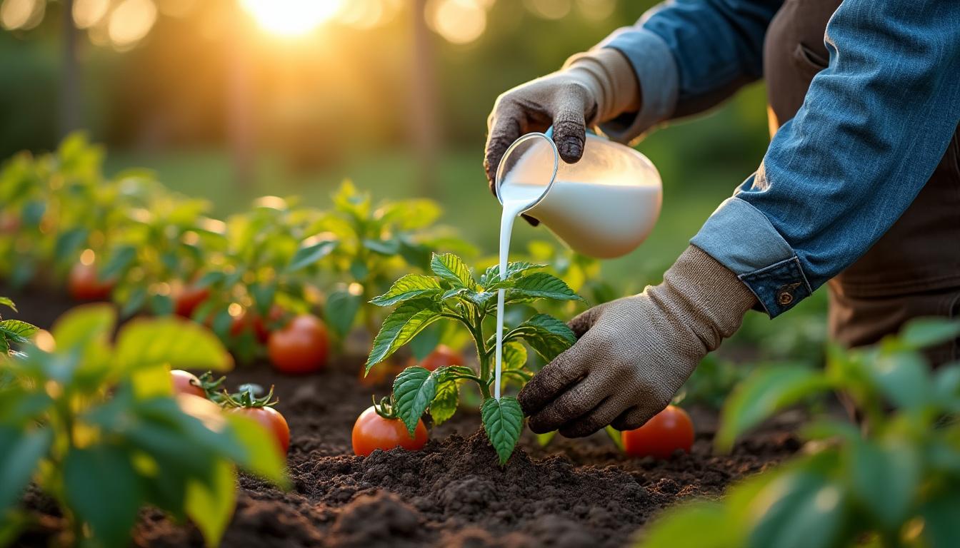 découvrez quand et comment mettre du lait au pied des tomates pour favoriser leur croissance. profitez de nos conseils pratiques et évitez les erreurs courantes pour obtenir des plants de tomates en pleine santé.