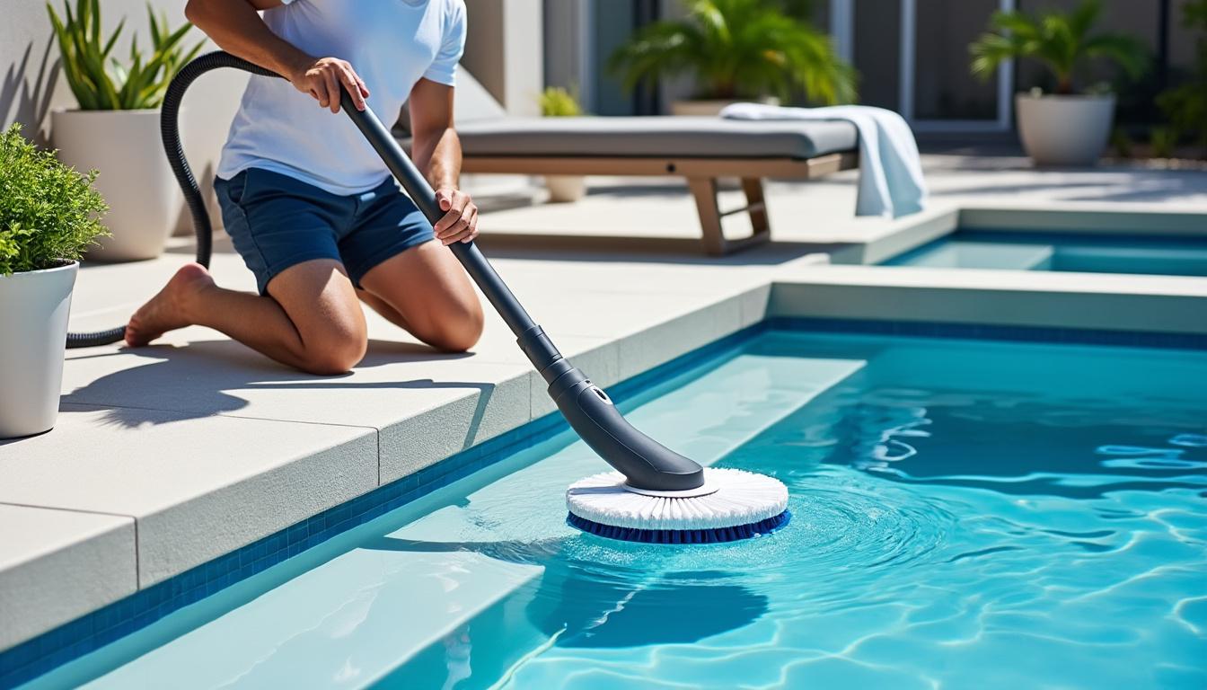 découvrez nos astuces pratiques pour optimiser l'efficacité de votre aspirateur de piscine manuel et garder votre bassin propre facilement.