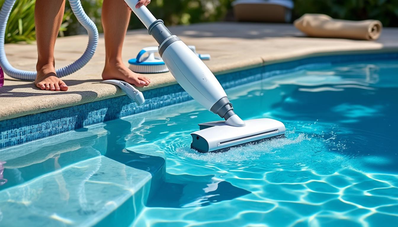découvrez nos astuces pratiques pour optimiser l'utilisation de votre aspirateur de piscine manuel et garder votre bassin propre facilement et efficacement.