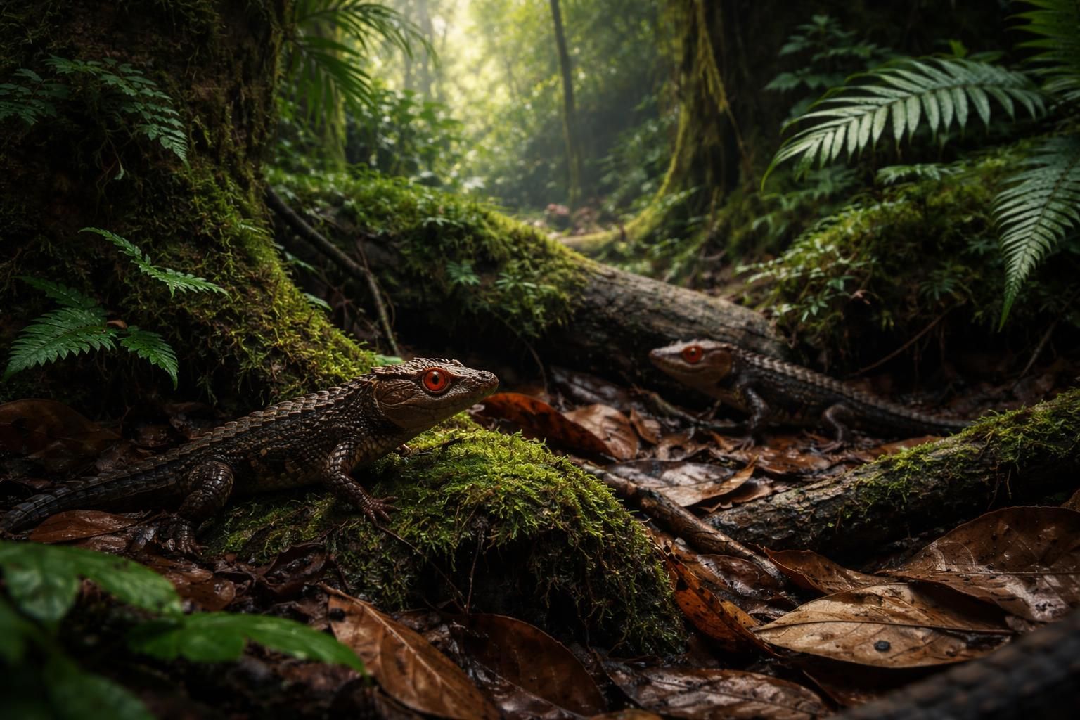 découvrez l'habitat naturel des tribolonotus gracilis et explorez leur environnement unique à travers un voyage fascinant au cœur de leur milieu.