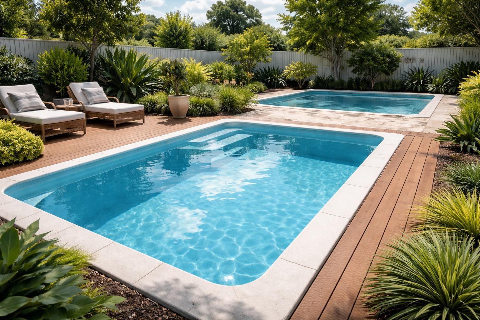 découvrez les avantages d'une piscine en fibre de verre : durabilité, entretien facile et installation rapide, pour un choix malin et durable.