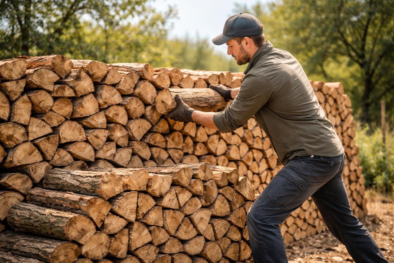 découvrez combien de temps il vous faudra pour ranger 5 stères de bois et estimez l'effort nécessaire pour cette tâche.