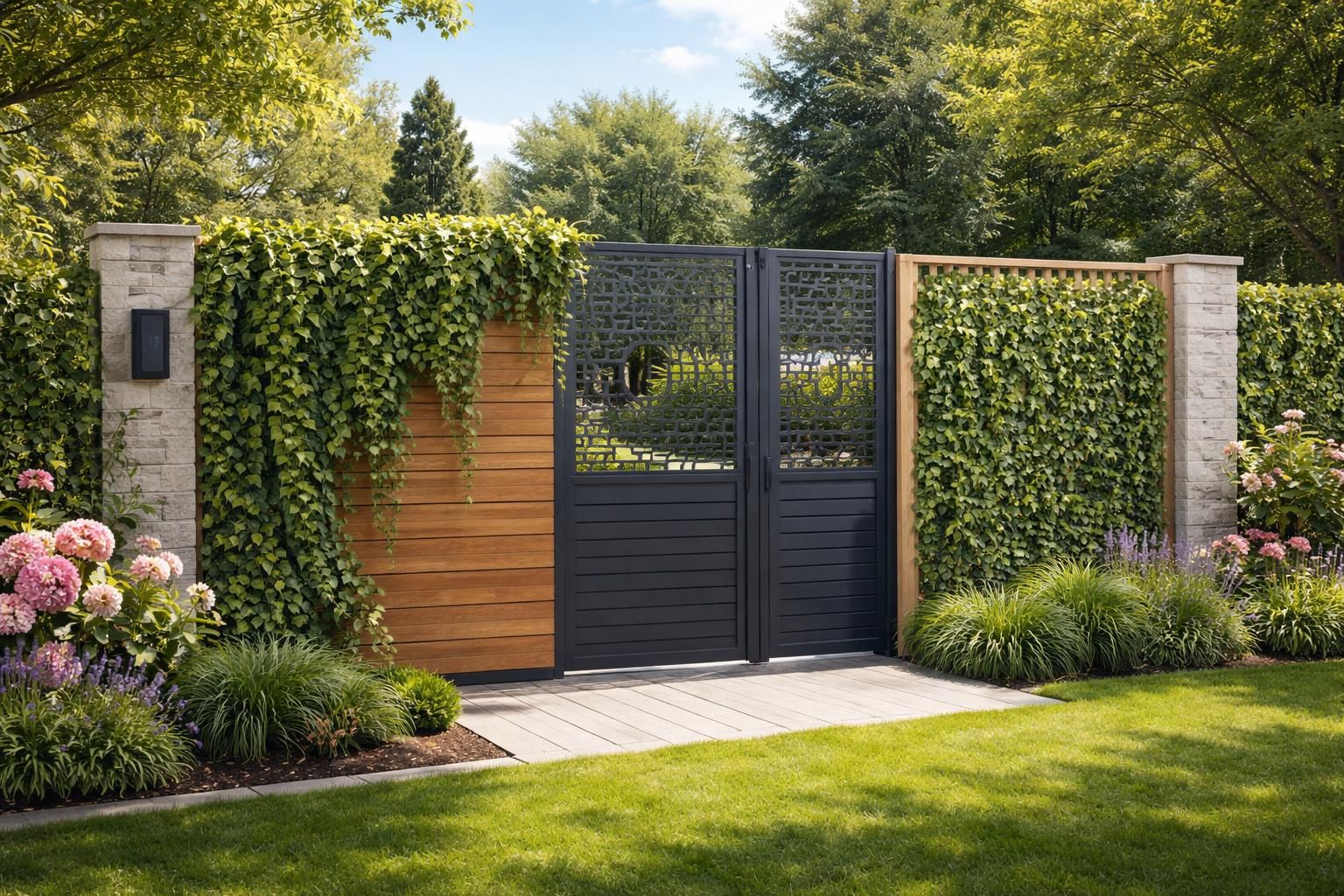 découvrez des solutions efficaces pour occulter un portail ajouré et préserver votre intimité tout en valorisant votre extérieur.