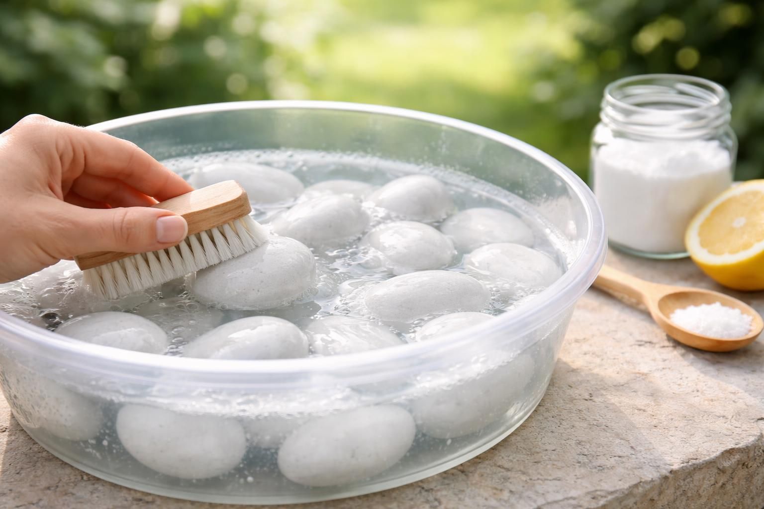 découvrez des méthodes efficaces et rapides pour blanchir vos cailloux blancs et leur redonner éclat et propreté facilement.