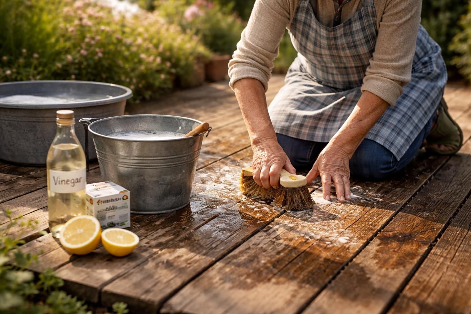 découvrez des astuces écologiques et économiques de grand-mère pour un nettoyage de terrasse efficace et naturel. prenez soin de votre extérieur tout en respectant l'environnement.