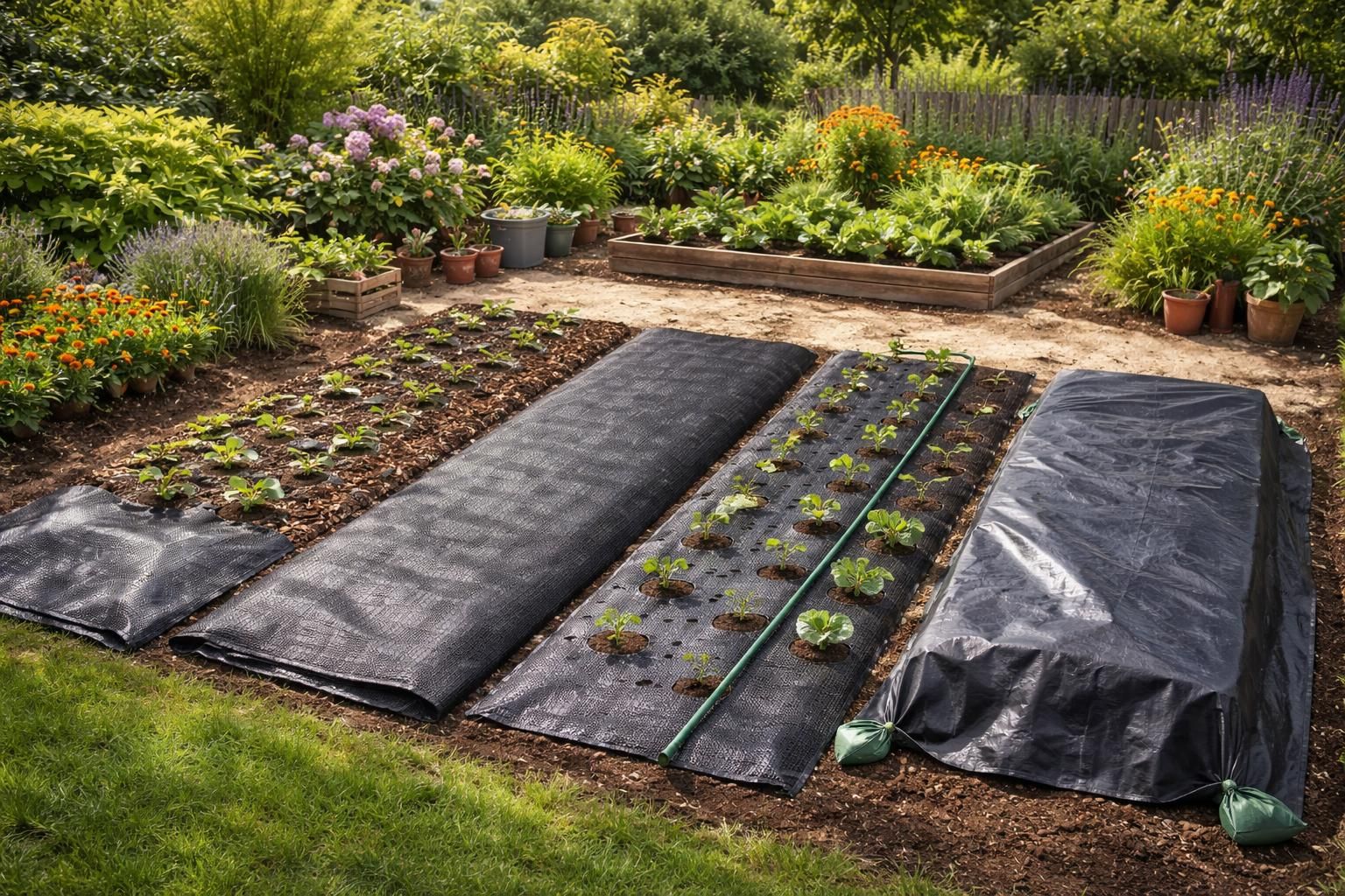 explorez les différents types de bâches noires pour le jardinage, leurs caractéristiques et usages pour protéger et optimiser votre jardin efficacement.