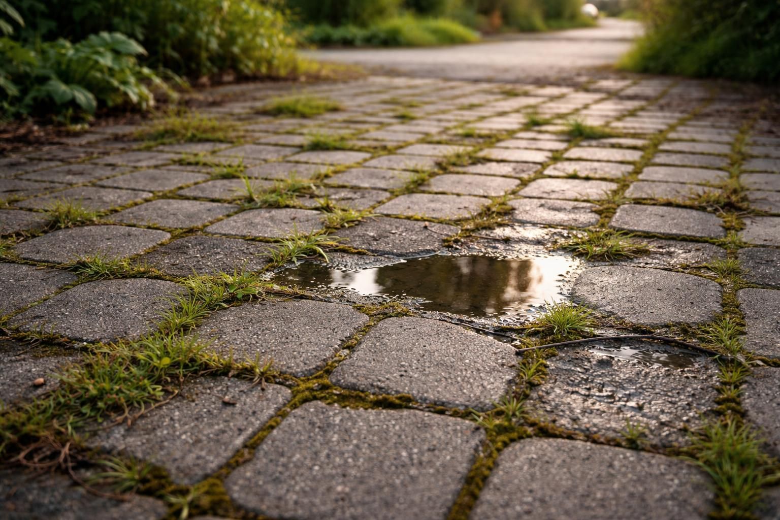 explorez les inconvénients des pavés drainants et découvrez des aspects surprenants à connaître avant de les installer.