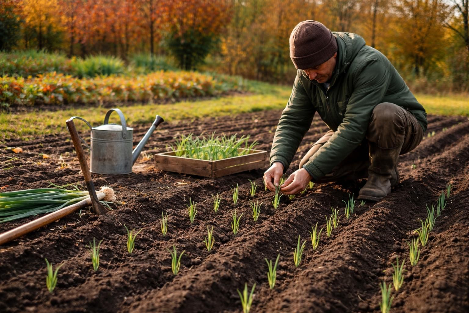 découvrez le meilleur moment pour planter les poireaux d'hiver grâce à notre guide saisonnier complet, idéal pour les jardiniers souhaitant une récolte réussie.