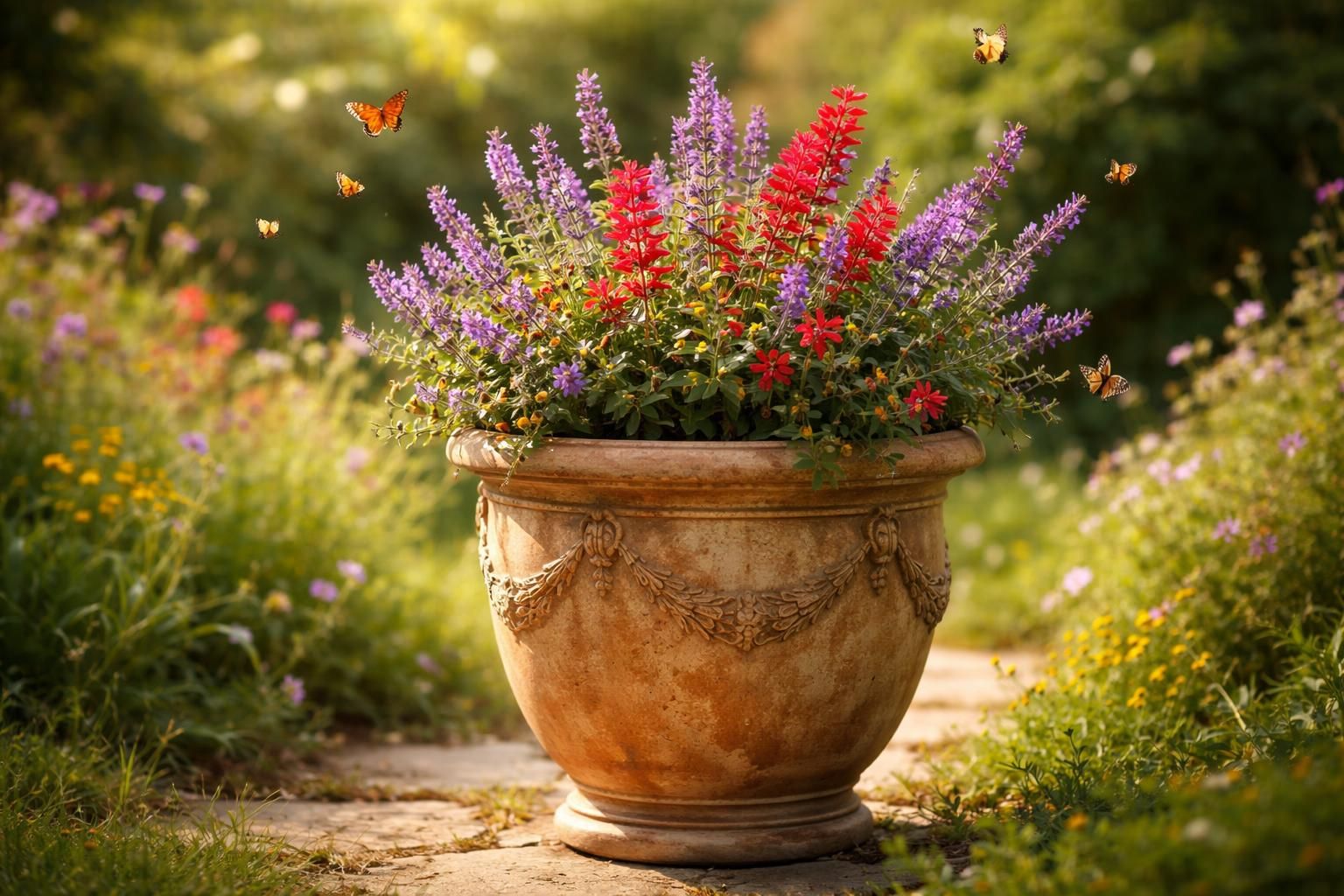 découvrez quelles plantes choisir pour une poterie d'anduze afin d'attirer efficacement les pollinisateurs et embellir votre jardin naturellement.