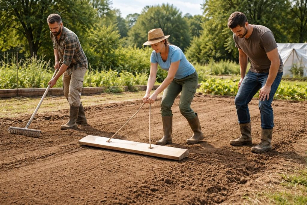 découvrez des méthodes simples et efficaces pour aplanir la terre sans utiliser de rouleau. guide pratique pour un terrain parfaitement nivelé facilement.