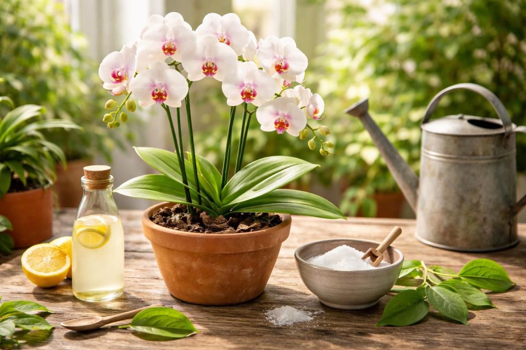 découvrez le remède de grand-mère pour orchidée, une solution naturelle et efficace pour prendre soin de vos plantes et résoudre tous vos problèmes de jardin.