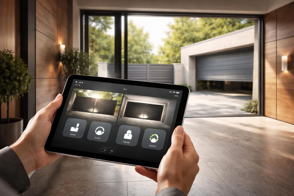 contrôlez en toute sécurité votre portail et garage grâce à la tablette tactile microsoft, une solution domotique moderne et pratique pour simplifier votre quotidien.