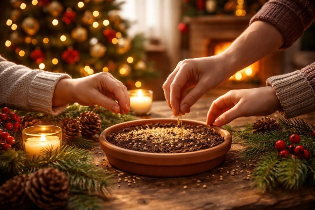 découvrez pourquoi planter le blé de l'espérance à noël est une tradition essentielle pour célébrer cette période festive en symbole de renouveau et de prospérité.