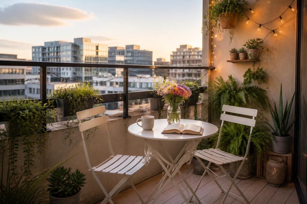découvrez comment transformer facilement votre balcon avec une petite table de jardin abordable chez action. idéal pour profiter de votre espace extérieur avec style et confort.